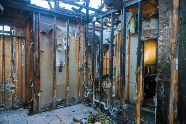 Professional Fire Damage Repair technician working in Clear Lake, MN